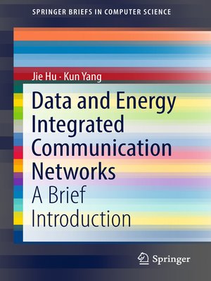 cover image of Data and Energy Integrated Communication Networks